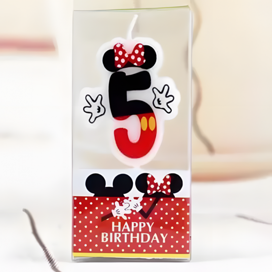 Mickey Birthday Candle